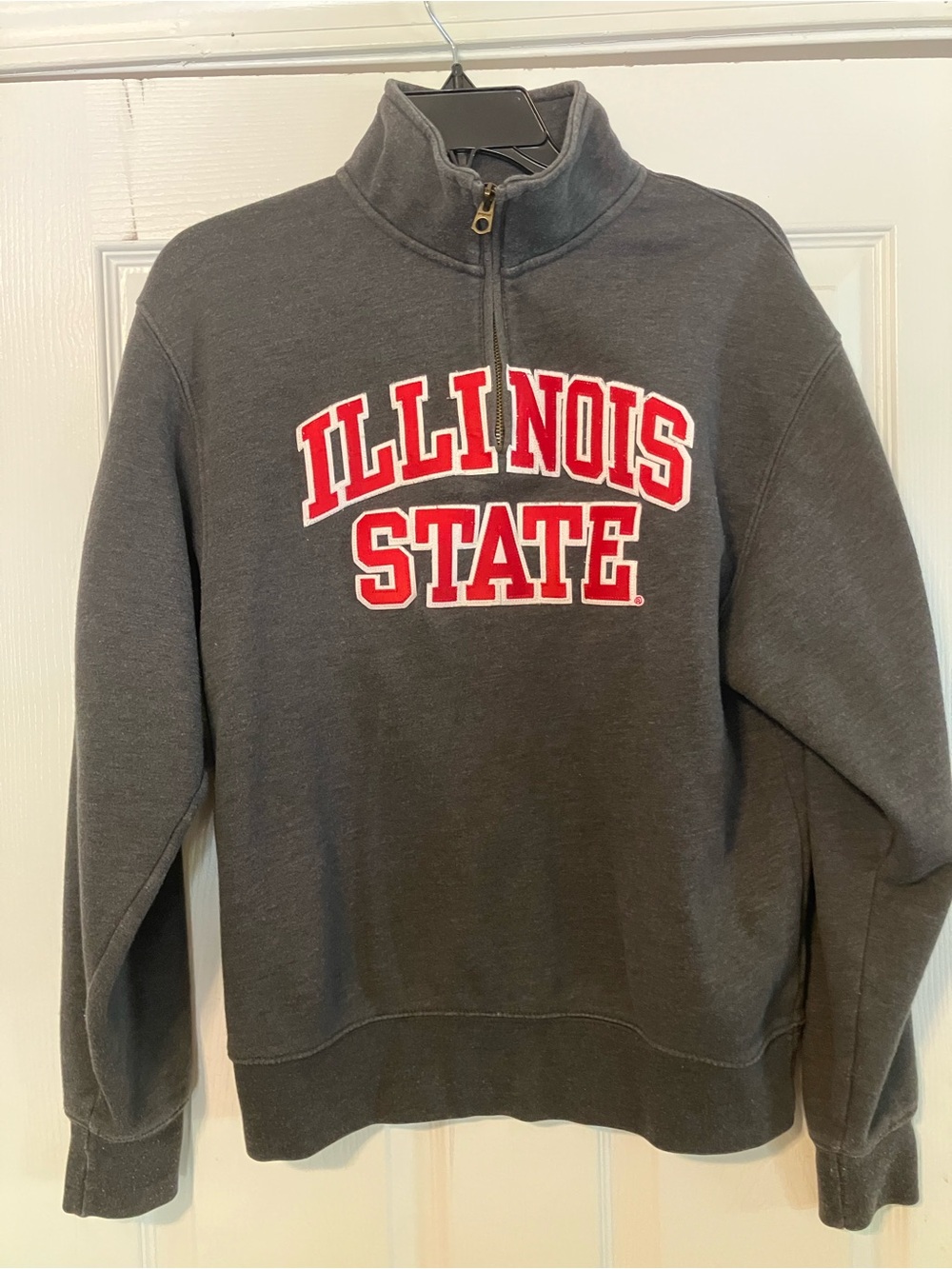 Illinois State Redbirds JanSport Gray 1/4 Pullover Sweatshirt Size S